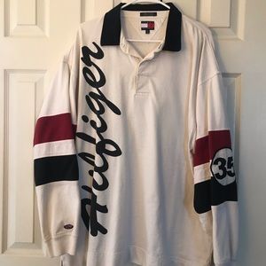 Retro XL Tommy Hilfiger Rugby Polo